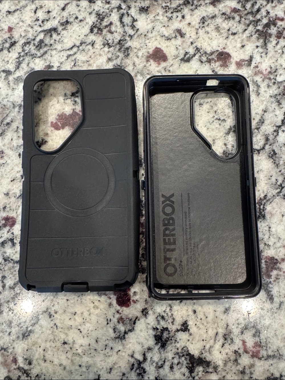 OtterBox Black Dual-Layer Rugged Phone Case Galaxy S26 Ultra